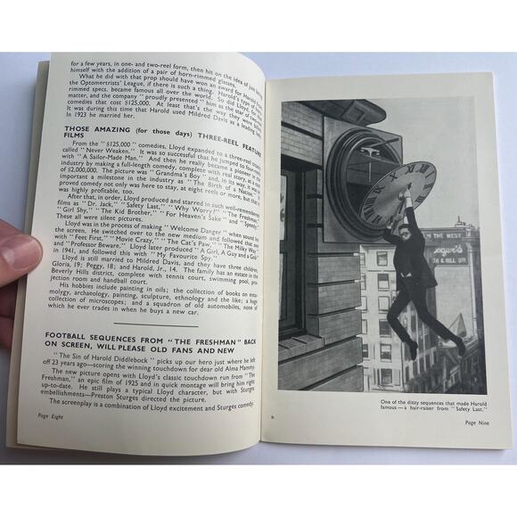 1947 The Return Harold Lloyd Booklet for the Film The Sin of Harold Diddlebock - Picture 2 of 6